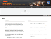 Tablet Screenshot of livnica-metalurg.com